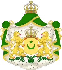 Coat of arms of the Pontianak Sultanate (1945–1950)