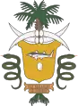Coat of arms (c. 1890–c. 1894) of Dahomey