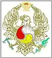 Original coat of arms used by Lyudvig Chibirov (1991-1995)