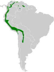 Map of range