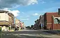 Downtown Columbus on Highway 60/16 - a portion of the Columbus Downtown Historic District