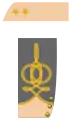 Lieutenant-colonel (Headquarters shown)