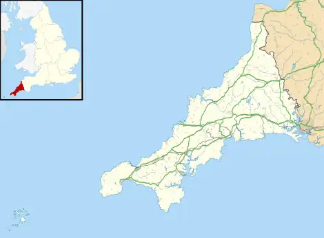 EGHQ is located in Cornwall