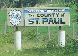 Welcome sign