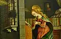 The Virgin Annunciate, 1482 (detail)