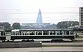 Pyongyang tram in 2009