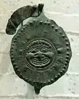 Fig. 11. Gorgoneion; Disk-fibula, Louvre BR 4306 (second half of the sixth century BC)