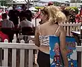Dolphins NRL fan with Bennett caricature