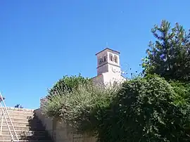 The church in Dommartin-lès-Cuiseaux