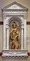 Saint Louis of Toulouse and its (copied) niche for Orsanmichele, 1423–25