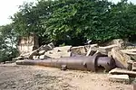 A 24&nbsp;cm L/35 fortress gun in Dongguan China.