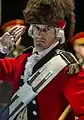 Uniform of a drum major in the Old Guard Fife and Drum Corps