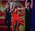 Guri Schanke performing "Ven a bailar conmigo" in Helsinki (2007)