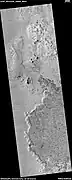 Lava flow, as seen by HiRISE under HiWish program