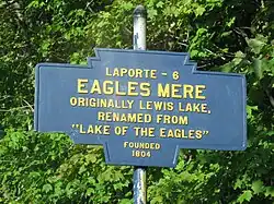 Official logo of Eagles Mere, Pennsylvania
