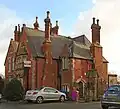 The Eastern Lodge, main entrance, Toxteth Park Cemetery(1856; Grade II)