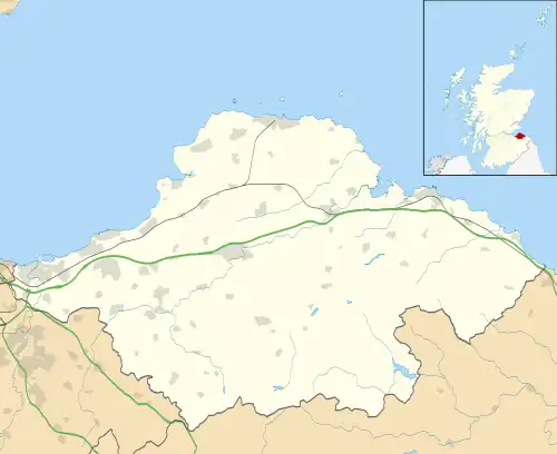 Gullane is located in East Lothian