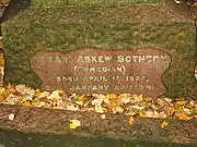 The grave of Edward Askew Sothern