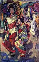 Hornel, Two Geisha Girls (1894)