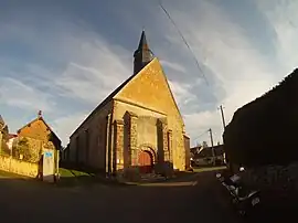 The church of Saint-Georges in Les Corvées-les-Yys
