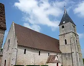The church in Berchères-les-Pierres