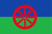 Eight-spoked wheel variant used by the Hungarian Romanies