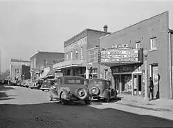 According to the 1945 Film Daily Yearbook, the 500-seat Grand was one of three movie houses in operation at that time, which also included the Orpheum and the Knox. Today the former Grand is used as a meeting place for a fraternal order.