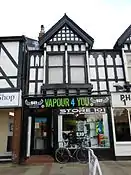 Vape shop in Northwich, Cheshire, England