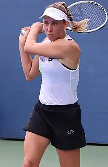 Elise Mertens was part of the 2024 winning women's doubles team. It was her fourth major title and second at the Australian Open.