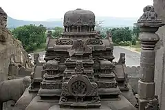 Jain cave 30 at Ellora