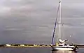 A sail boat at Elly Bay, Erris, County Mayo