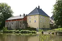 Haus Lay Water Castle in the Rhineland