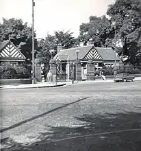 Entrance to the gardens, 1966