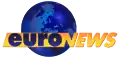 January 1993&nbsp;– February 1996: blue lower case word "euro" in a yellow parallelogram and yellow capital word "NEWS".