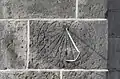 St Plechelm's sundial in Oldenzaal in the Netherlands (12th c.)