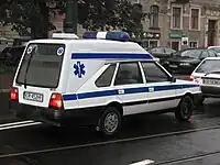 FSO Polonez Cargo ambulance
