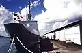 French frigate&nbsp;Aconit, named after the corvette Aconit of the Free French Navy, with Free French naval jack