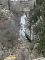 Waterfall close to centre of Feres