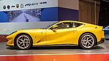 The side profile of the 812 Superfast