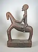 Equestrian figure; 16th–17th century; wood; height: 68.9&nbsp;cm (271⁄8 in.); Metropolitan Museum of Art