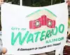 Flag of Waterloo, Illinois