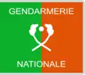 Flag of the Gendarmerie Nationale