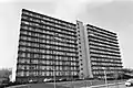 Apartment building which was later demolished (1976)