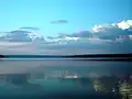Flotten Lake, dusk