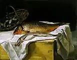 Nature morte avec du poisson, Still life with fish, c. 1866–67