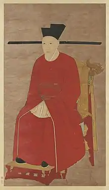 Emperor Gaozong's portrait