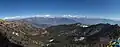 A panorama view of Gaurishankar Mountain (7134&nbsp;m) from Kalinchowk (2900&nbsp;m)