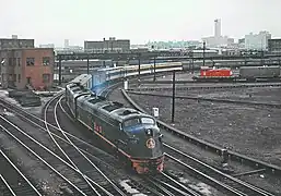 George Washington leaving St. Louis Union Station, 1967