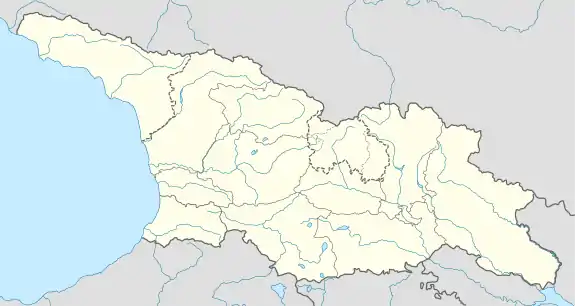 David Gareja monastery complex is located in Georgia