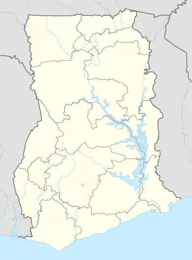 Tema is located in Ghana